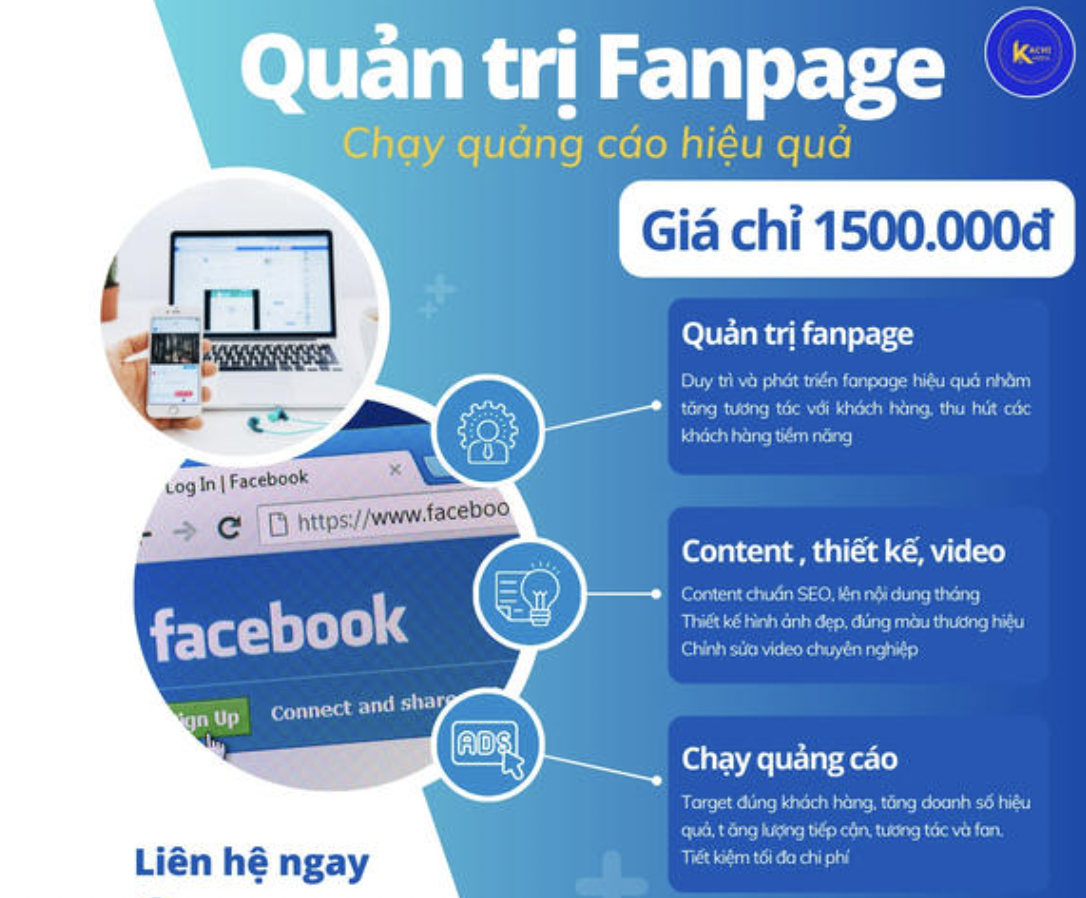 GÓI CHĂM SÓC FANPAGE CHUYÊN NGHIỆP